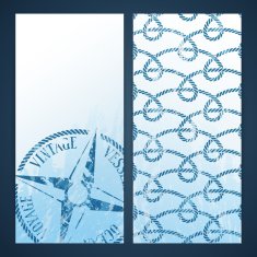 Nautical flayers with seafaring elements N5