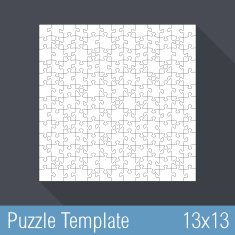 Puzzle Template 13x13 N2