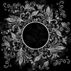 abstract floral background N214