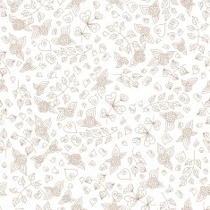 Berry floral pattern