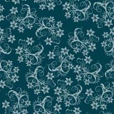 Seamless floral vector background N8