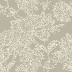 Seamless Pattern with floral ornament N263