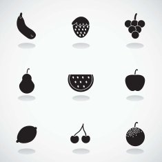 Fruits Icons N16