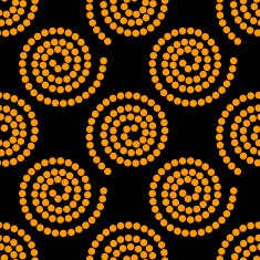 Abstract seamless pattern with circles N8