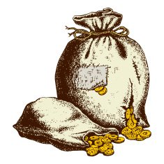 bags of coins N7