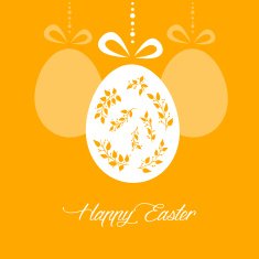 Easter design template N22