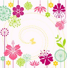 Decorative flowers N10