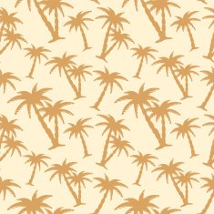 Seamless pattern with coconut palm trees N27