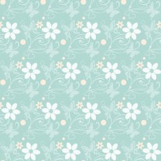 floral background seamless pattern wallpaper N123