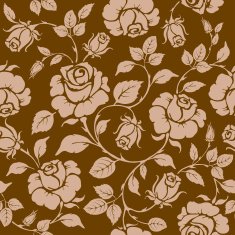 Rose seamless background N12