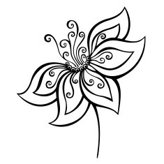 Beautiful Decorative Flower N45