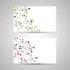 Set of business cards N6