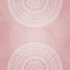 Background with abstract floral lace ornament N16