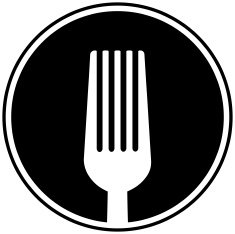 Cooking Fork Symbol