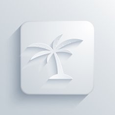 Vector light square icon Eps10 N32