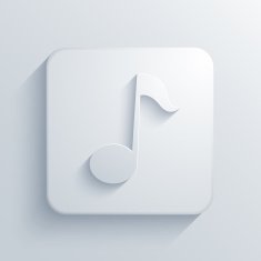 Vector light square icon Eps10 N34
