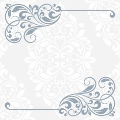 Floral Greeting Card N113