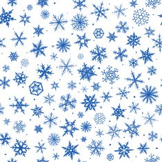 Seamless snowflakes N10