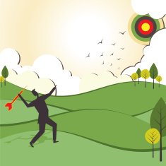 Focus on target free image download