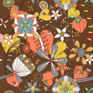 Floral background N1258