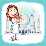 Eid Mubarak Greeting Card N3