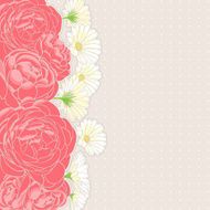 roses and camomiles