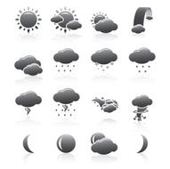Weather Icons Silhouette Series