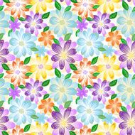 Seamless floral background N381