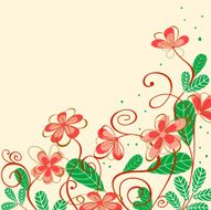 abstract floral background N226