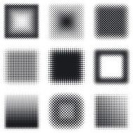 Halftone design elements N2