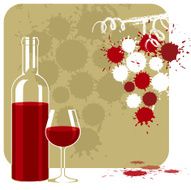 Grunge wine