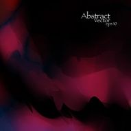 Abstract wavy watercolor