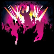 Fans Jumping And Dancing at a Concert