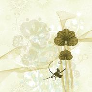 Vintage spring background