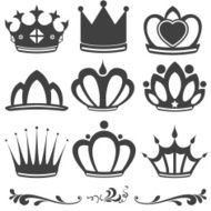 Collection of vintage crowns N2