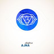 Color chakra watercolor design N5