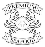 Premium seafood icon
