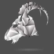 abstract goat head N2