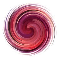 Colorful abstract icon Dynamic flow illustration N4