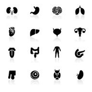 Black Symbols - Human Organs