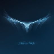 Abstract eagle symbol N2
