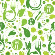 Healthy Eating Seamless Wallpaper