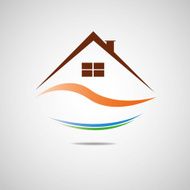 Home Logo Real estate icon N6
