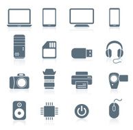 Electronics and Hardware - icons