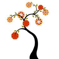 Tree with Flowers 3