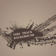 Tire track background N10