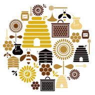 Honey Icon Set