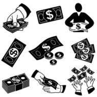 Money icons N36