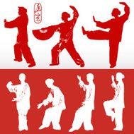 Tai Chi (vector)