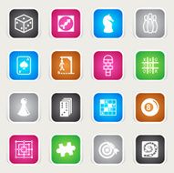 Multicolor Icons - Games